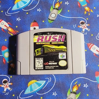 San Francisco Rush Extreme Racing (Nintendo 64, N64) Cartridge Only - Tested - Image 1 of 2