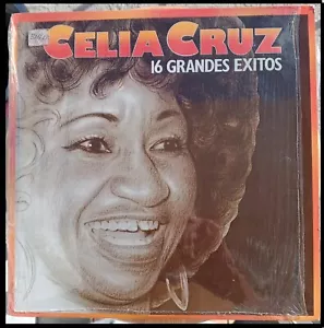 Celia Cruz "16 Grandes Exitos" Vinyl Record Venezuela 1982 LP - Picture 1 of 4