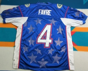 Brett Favre 2004 Pro Bowl genähtes Trikot Reebok Green Bay Packers Vintage Größe 52 - Bild 1 von 10