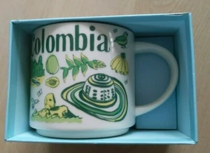 Starbucks coffee mug  Been There Series Colombia Ceramic  collectible 14 oz NEW - Picture 1 of 10