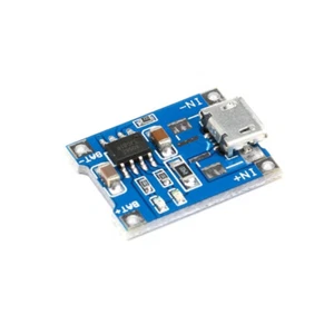 USB 1A TP4056 Lithium Battery Charger Module Charging Board Micro USB Board New - Picture 1 of 6