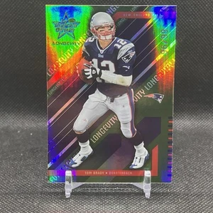 Leaf Rookies & Stars 2004 Tom Brady Longevity Emerald/99 SP Patriots Bucs - Imagen 1 de 4