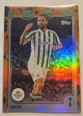 2024-25 Topps UEFA Club Competitions #143 Isco Orange Inferno #/25 - Image 1 of 4