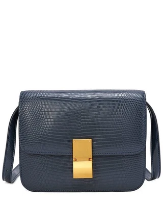 Tiffany & Fred Paris Leather Crossbody Women's Blue - Image 1 of 3