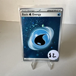 Basic Water Energy (Cosmos Holo) 003 Sv01: Scarlet & Violet Base Set Holo - Picture 1 of 2