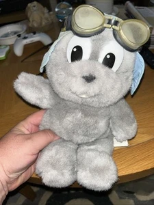 Very Rare Rocky & Bullwinkle Soft Toy Plush Golden Bear 1991 Universal Studios - Picture 1 of 7