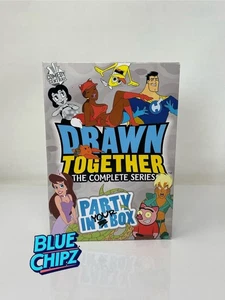 Drawn Together: The Complete Series - Party on Your Box (DVD, 2009, 6-Disc Set) - Picture 1 of 7