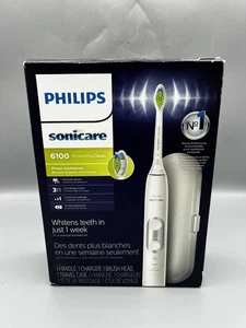 Philips Sonicare ProtectiveClean 6100 HX6877 Spazzolino da denti - Bianco NUOVO scatola aperta - Foto 1 di 4