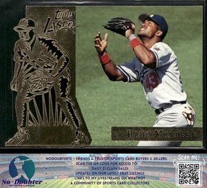 1996 Topps Laser #86 Raul Mondesi Los Angeles Dodgers 6.2C - Picture 1 of 2