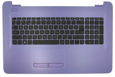 Original UKRAINIAN Keyboard w/ Palmrest for HP PAVILION 17X 17Y 17-AY 17T-X - Image 1 of 2