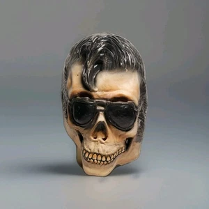  1990er Distortions Unlimited Ghoul Elvis Totenkopf Sonnenbrille Halloween Maske - Bild 1 von 10