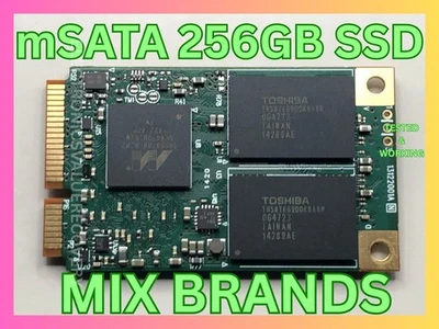 mSATA 256GB Solid State Drive Differents Models and Brands - Image 1 of 4
