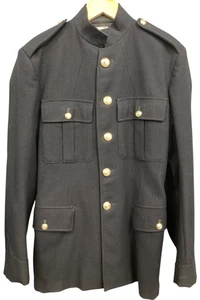 British Royal Marines Jacket No.1 Dress RM Uniform Tunic Man's Size 27 Wool - Picture 1 of 8