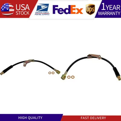 Se adapta a Pontiac Torrent 2006-2006 2X Dorman - Manguera hidráulica de freno delantero de primera parada Foto 1 de 4