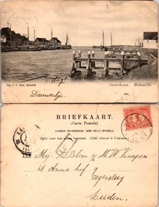 Postal de colección de Oosterhaven en Medemblik Holanda - Escena frente al mar - Imagen 1 de 1