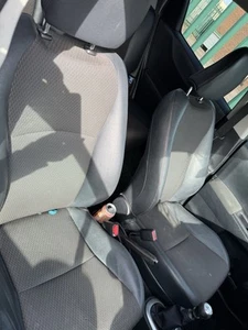 2012 Toyota Yaris Complete Front & Rear Leather and Cloth Seat Set with Headrest - Picture 1 of 7