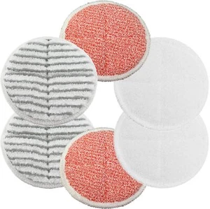 6 Packs Spinwave Mop Pads Replacement Compatible With Bissell Spinwave Mops 2124 - Picture 1 of 6