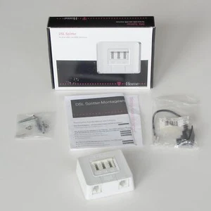 T-Home DSL Splitter für VDSL- oder ADSL-Anschluss, Art.-Nr. 01612 - OVP - Photo 1/3