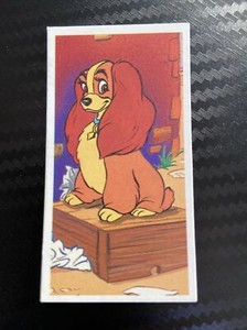 1989 Brooke Bond LADY & THE TRAMP Trading Card 16 Magical World Of Disney 