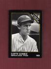 #662G LEFTY GOMEZ, 1933 AL Yankees ~ GOLD trim 1992 All-Star Program Conlon card