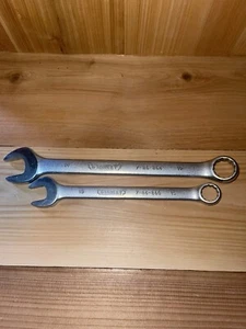 Stanley Forged Alloy Combination 12 Point Metric Wrenches 19mm 15mm - Picture 1 of 2