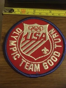 Vintage Patch - USA Olympic Team Good Turn - Picture 1 of 2