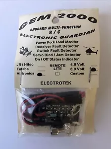 Gem 2000 Onboard Multi Function R/C Electronic Gaurdian Airtronics 6.0 Volt, NIP - Picture 1 of 4