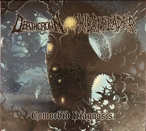 DEATHCROWN & RIBSPREADER - Comorbid Diagnosis BRAND NEW CD 2018 OOP Death Metal- - Picture 1 of 2