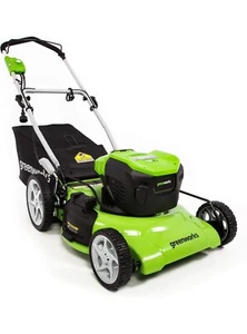 Greenworks 13Amp 22-Inch 3-in-1Electric Corded Lawn Mower, *OPEN BOX*WORKS - Picture 1 of 13