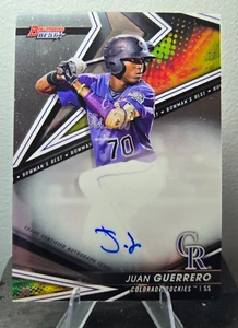 2022 Bowman's Best Juan Guerrero Auto #B22-JG - Picture 1 of 2