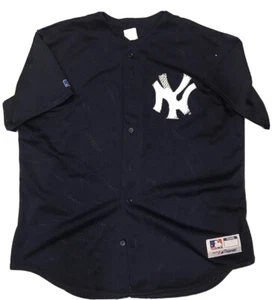 New York Yankees #2 Derek Jeter Majestic Jersey Men's Size XL Made in USA Worn - Bild 1 von 2