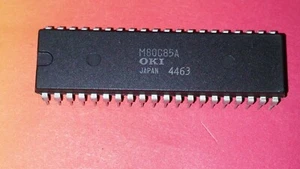 1 x M80C85A -OKI Microprozessor CMOS 8 Bit Integrierter Schaltkreis M80 C85A NOS - Picture 1 of 1