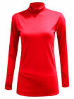 LADIES WOMENS  POLO NECK ROLL NECK TURTLE NECK PLAIN JUMPER TOP LONG SLEEVE 8-26