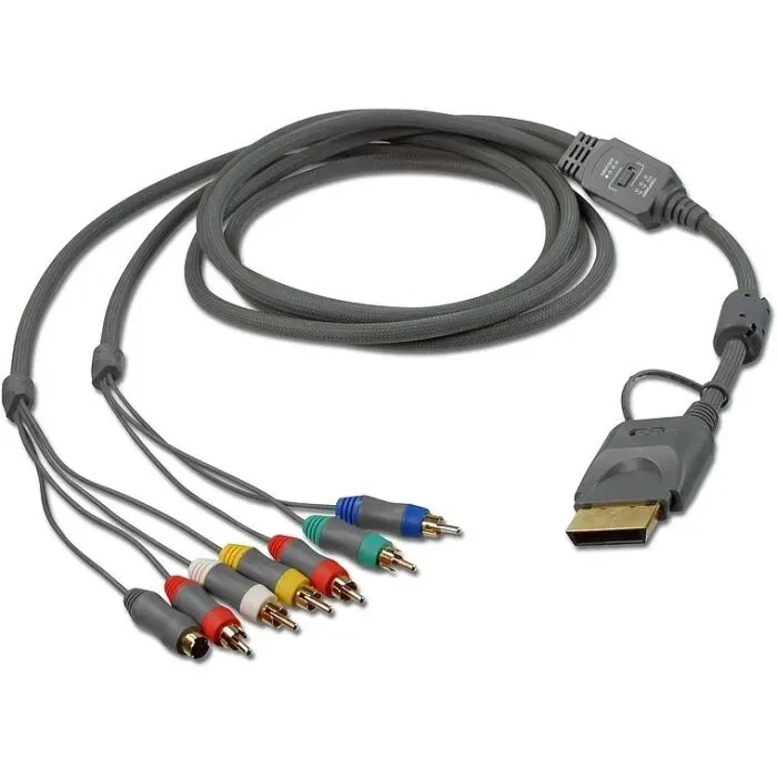 Speedlink  Xbox 360 Composite Av/HD Video Cable Grey (switch) Xbox 360 - Image 1 of 1