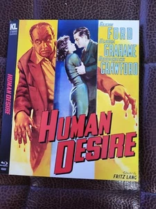 BLU-RAY SLIPCOVER ONLY / NO MOVIE /HUMAN DESIRE (BD) Kino Lorber - Picture 1 of 1