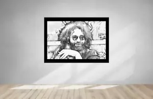 Jerry Garcia Grateful Dead - Dipinto ad olio digitale rimasterizzato - 3006 - Foto 1 di 4