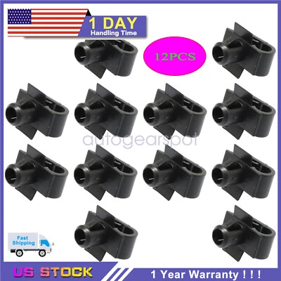 12pcs Fastener Clip Bumper Grill Mesh for Mercedes AMG 0029885181 W203 W211 W215 — 第 1/4 张图片