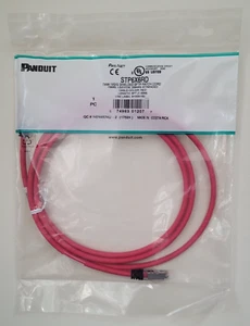 NEW PANDUIT Pan-Net 6ft Patch Cord STP6X6RD - Picture 1 of 5