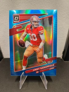 Jimmy Garoppolo Panini Donruss Optic Aqua Prizm /299 San Francisco 49ers NFL - Bild 1 von 2