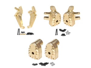 AXLE PORTAL BOX C-HUB BRASS AXI-2217 FOR AXIAL 1/8 AXP8 GILAMON 2.2 AXI-1207 - Picture 1 of 10