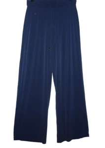 Jones New York Signature Damen [M] INDIGO blau weites Bein Stretch Strick Hose Neu mit Etikett - Bild 1 von 5