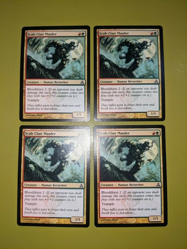 Scab-Clan Mauler x4 Guildpact 4x Playset Magic the Gathering MTG - Image 1 of 1