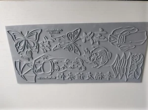 Crafters companion Oriental Collection Unmounted Rubber Stamp - Set 1 - Picture 1 of 1