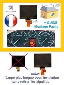 Afficheur LCD ECRAN de COMPTEUR ODB PEUGEOT 407, 407 SW, 407 COUPÉ, + Notice - Imagen 1 de 1