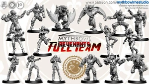 Squadra Revenants Vampiri resina stampa 3d Fantasy Footbal RnEstudio - Bild 1 von 1