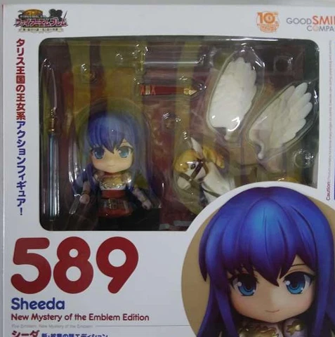 Nendoroid Fire Emblem Sheeda Caeda Figure 589 New Mystery of the Emblem Used Cover