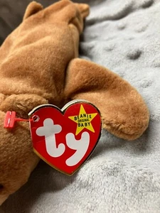 * TY BEANIE BABY CUBBIE THE BEAR*RETIRED*RARE*MWBMT* - Picture 1 of 9