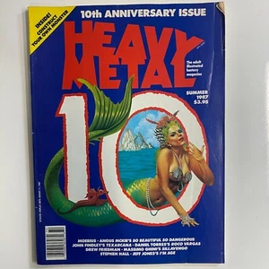 Rivista Heavy Metal Estate 1987 10° Anniversario Costruisci il tuo mostro - Foto 1 di 2