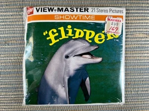 Flipper in Dolphin Love Sealed GAF Viewmaster Packet B 485 - Picture 1 of 2