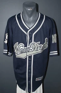 New York Yankees Jersey Colosseum Sport Baseball MLB Authentic Shirt Size XL - Picture 1 of 4